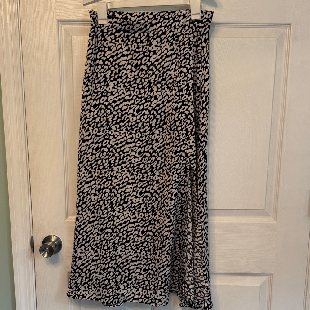 Leopard Print Women's Skirt